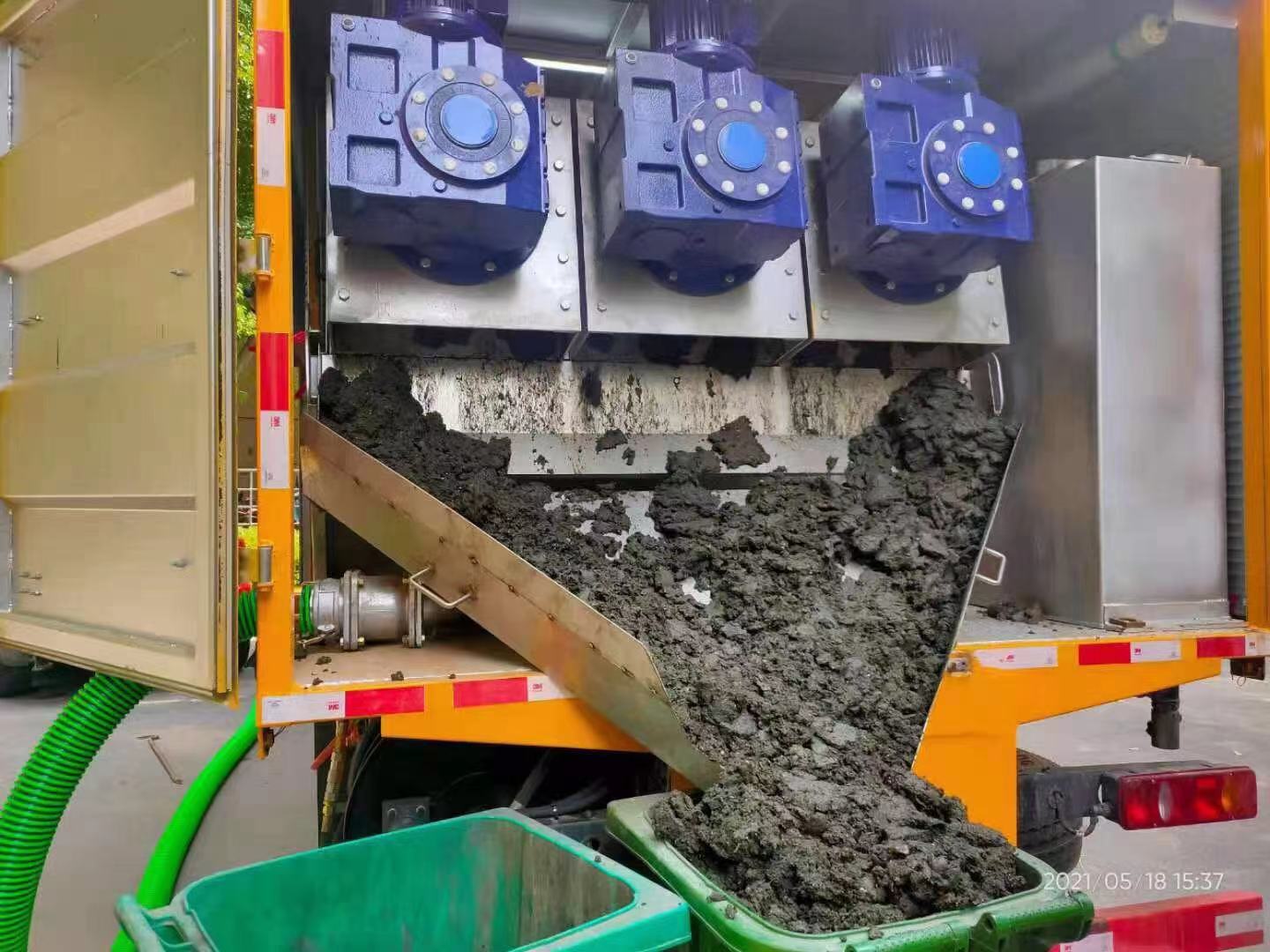 永春化粪池清掏城市维护站-泥浆净化干湿分离处理